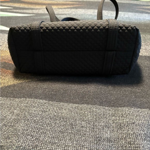 Vera Bradley Black Quilted Tote Bag - Picture 3 of 8